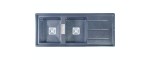 سینک گرانیتی طوسی درسا/ مدل ds3604-120